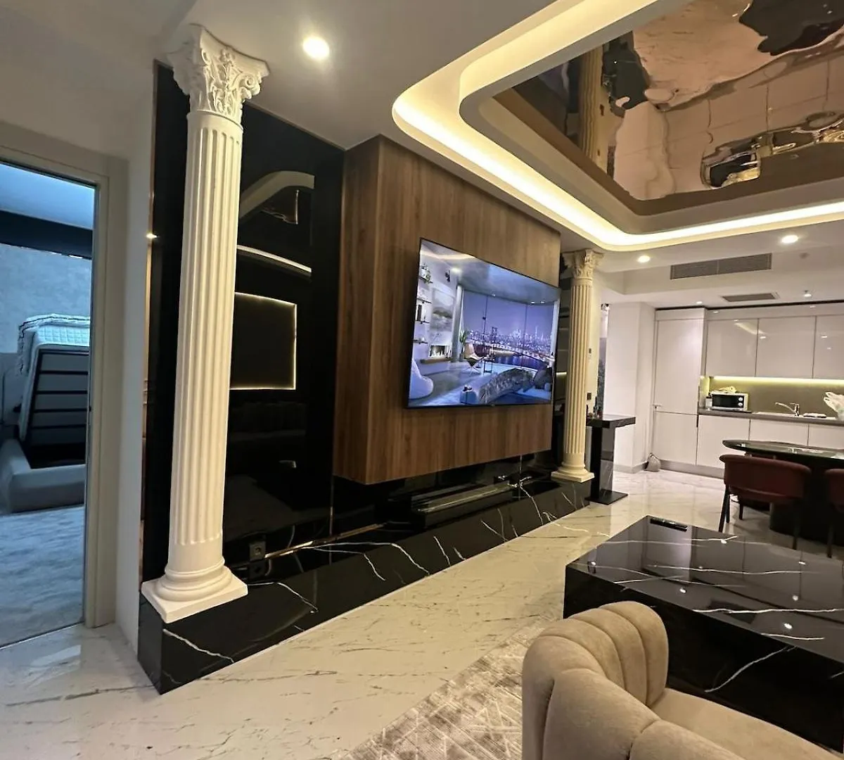 Royal Suite In Sinpas Queen 40F Istanbul Lägenhet